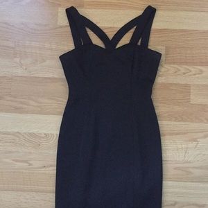Guess black cocktail dress
